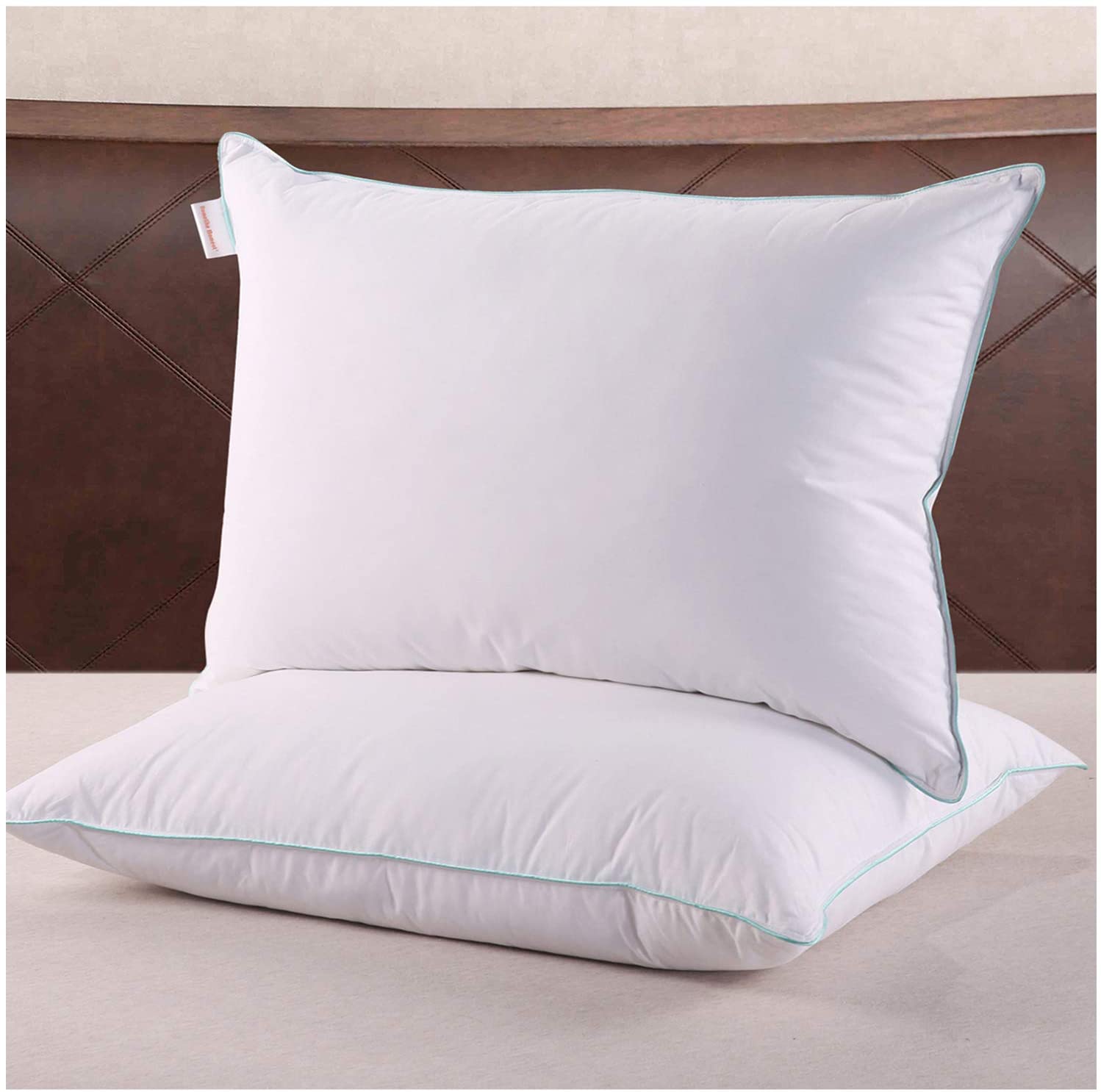 Goose Down White Pillow Inserts 1200gram Bed Sleeping Hotel