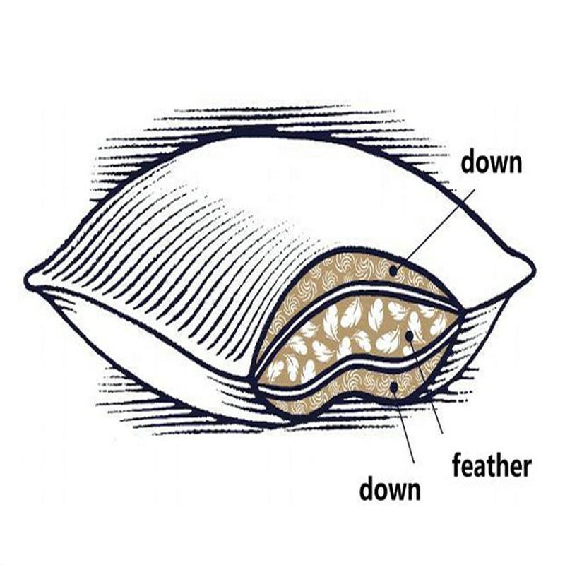 Goose Feather & Down Pillow