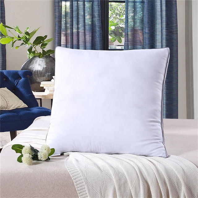 30% White Goose Down 70% Feather Luxury Hotel 5cm Gusset Wall Soft Pillow 